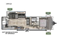 Puma 28RKQS Floorplan Image