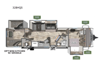 Puma 32BHQS Floorplan Image