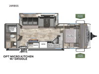 Puma 26RBSS Floorplan Image