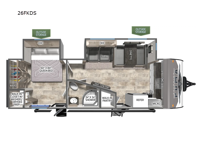 Puma 26FKDS Floorplan Image