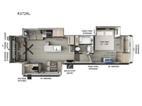 Rockwood Signature R372RL Floorplan Image