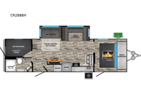 Cruiser Aire CR28BBH Floorplan Image