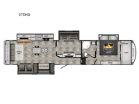 Volante 375MD Floorplan Image