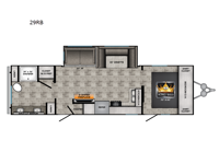 Volante 29RB Floorplan Image