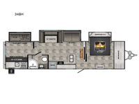 Volante 34BH Floorplan