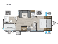 Delta 251BH Floorplan Image