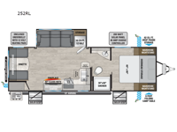 Delta 252RL Floorplan Image