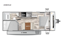 Tracer 200BHSLE Floorplan Image