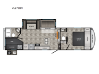 Volante VL270BH Floorplan Image