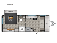 Volante VL22FD Floorplan Image