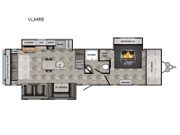 Volante VL34RE Floorplan Image