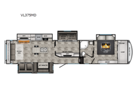 Volante VL375MD Floorplan Image