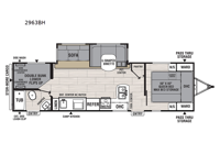 Northern Spirit Ultra Lite 2963BH Floorplan Image