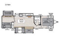 Northern Spirit Ultra Lite 3379BH Floorplan Image