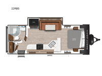 North Trail 22RBS Floorplan Image