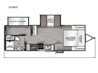 Apex Ultra-Lite 241BHS Floorplan Image