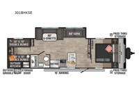 Sportsmen SE 301BHKSE Floorplan Image