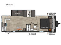 Sportsmen SE 241RKSE Floorplan Image