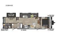 Sportsmen SE 332BHKSE Floorplan Image