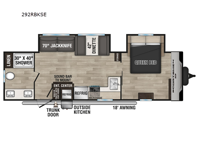 Sportsmen SE 292RBKSE Floorplan Image