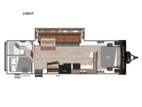 North Trail 29BHP Floorplan Image