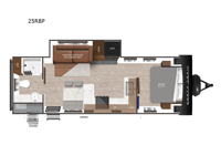 North Trail 25RBP Floorplan Image