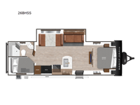 North Trail 26BHSS Floorplan Image