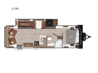 North Trail 271RL Floorplan Image