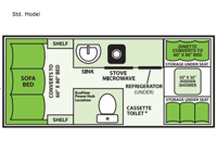 Amp Std. Model Floorplan Image