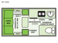 LXE Std. Model Floorplan Image