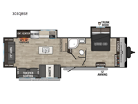 Sportsmen SE 303QBSE Floorplan Image