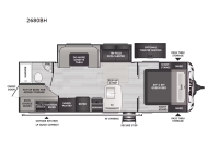 Bullet Crossfire 2680BH Floorplan Image