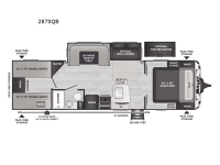 Bullet Crossfire 2870QB Floorplan Image