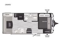 Bullet Crossfire 1900RD Floorplan Image