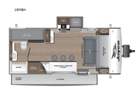 Jay Feather Air 18MBH Floorplan Image