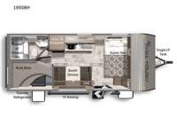 Aspen Trail Mini 1950BH Floorplan Image