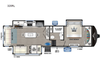 Tandara 320RL Floorplan Image