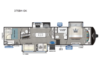 Tandara 375BH-OK Floorplan Image