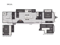 Retreat 39CLDL Floorplan