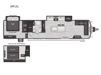 Retreat 39FLSL Floorplan Image