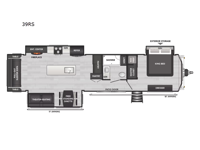 Retreat 39RS Floorplan Image