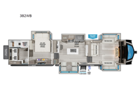 Solitude 382WB Floorplan Image