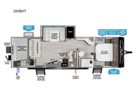 Transcend 265BHT Floorplan Image