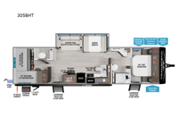 New 2025 Grand Design Transcend 305BHT image