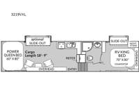 Vortex 3219VXL Floorplan Image