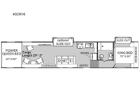 Vortex 4029V6 Floorplan Image