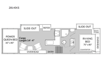 Vortex 2814IKS Floorplan Image