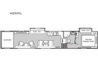 Vortex 4025VPXL Floorplan Image