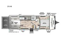 XLR Boost 2514B Floorplan Image