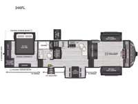 Alpine Avalanche Edition 346FL Floorplan Image